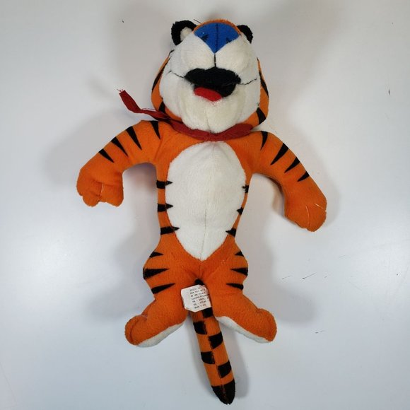 Tony the Tiger Vintage 1997 10" Plush Stuffed Animal Frosted Flakes EXCELLENT!!! - Picture 2 of 5